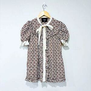 D&G Navy  and red nautical blouse